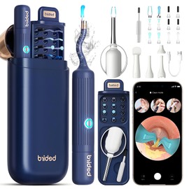 Upgrade Earsight Ohrenschmalz Entfernung Kamera Licht Tool Set, Ohrenreiniger mit flexiblen drahtlosen Otoskop, Painless Visual Pinzette Entferner, tragbare Ohr Reinigung Kit für Erwachsene/Kinder