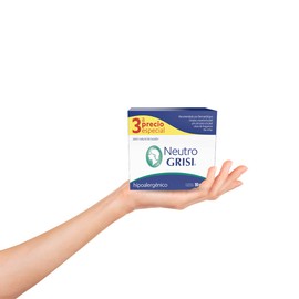 Neutro Jabón Tripack, 150 gr, blanco