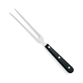 LATRAT 1 Piece Meat Serving Fork, Grill Fork, Stainless Steel Meat Forks, Cooking Tool with Long Handle, for Pork, Chicken