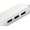 LevelOne USB-0503 Gigabit USB Network Adapter with USB Hub