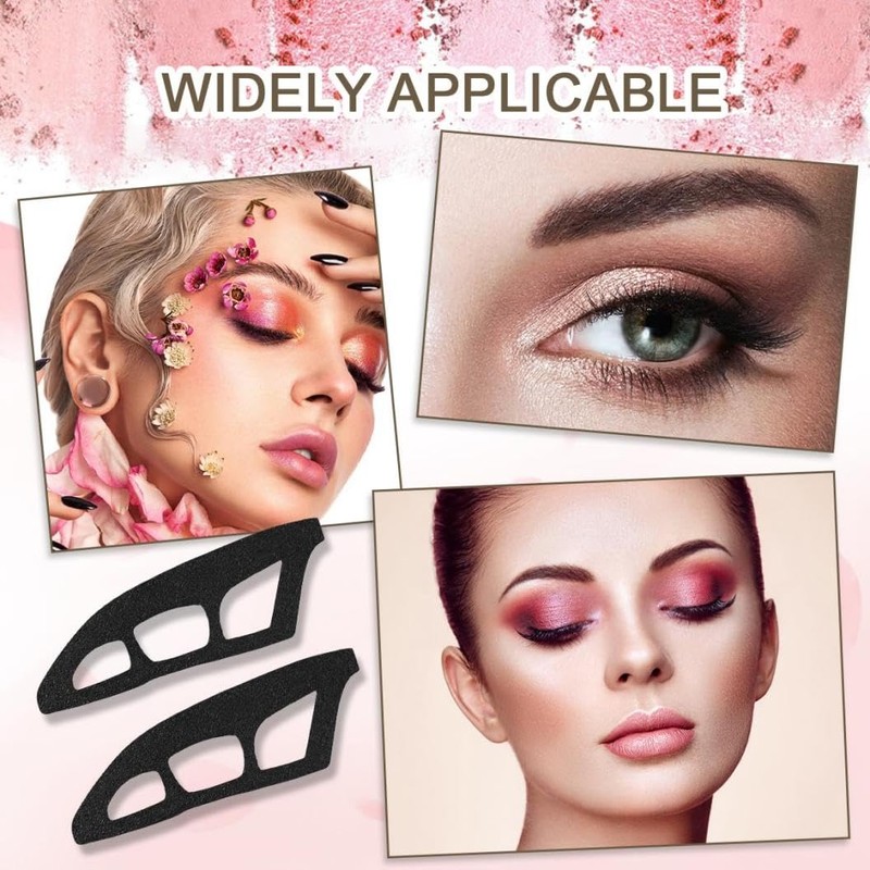 Eyeshadow Tool, Makeup Aid Shadow Assistant, Eyeliner Template Stencils for