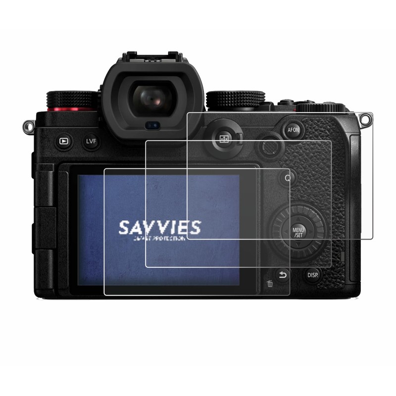 Savvies 6 Pack Screen Protector compatible with Panasonic Lumix DC-S5