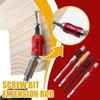 5Pcs Drill Bit Extension 1/4in Hex Shank Magnetic Screwdriver Bit