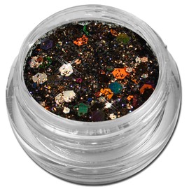 Glamour Mix Glitter Powder Bronze Orange Nail Art