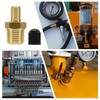 2 Pack Valve Adapter, Brass Air Inflator Connector, Ideal for