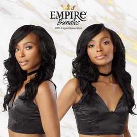 Sensationnel Empire bundles multi - euro body 10a tangle shed free human hair for weaving and sew in styles (14 16 18 inch, NATURAL)