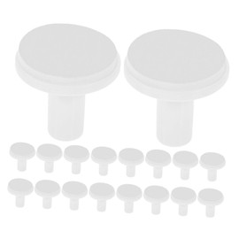 WOONEKY 24pcs Electric Nail Trimmer Replacement for Adults Sandpaper Nail File Pads Compatible