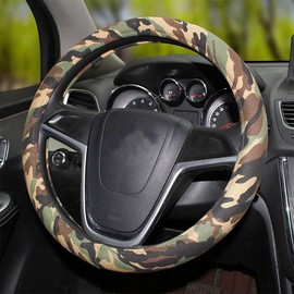 Istn Unisex's Camo Steering Wheel Cover 2018 38cm Army