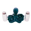 Octopus Salt and Pepper Set Holder, Nautical Décor, Shakers Included,