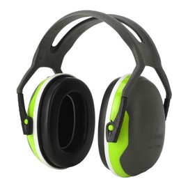 Noise Reduction Safety Ear Muff Foldable Noise Cancelling Earmuff for Sleeping Working Green