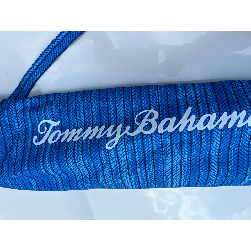 Tommy Bahama 8ft Beach Umbrella - Blue UPF-50+ NEW