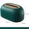 Rectangular Tissue Box Lid for Disposable Tissues, Tissue Box Holder