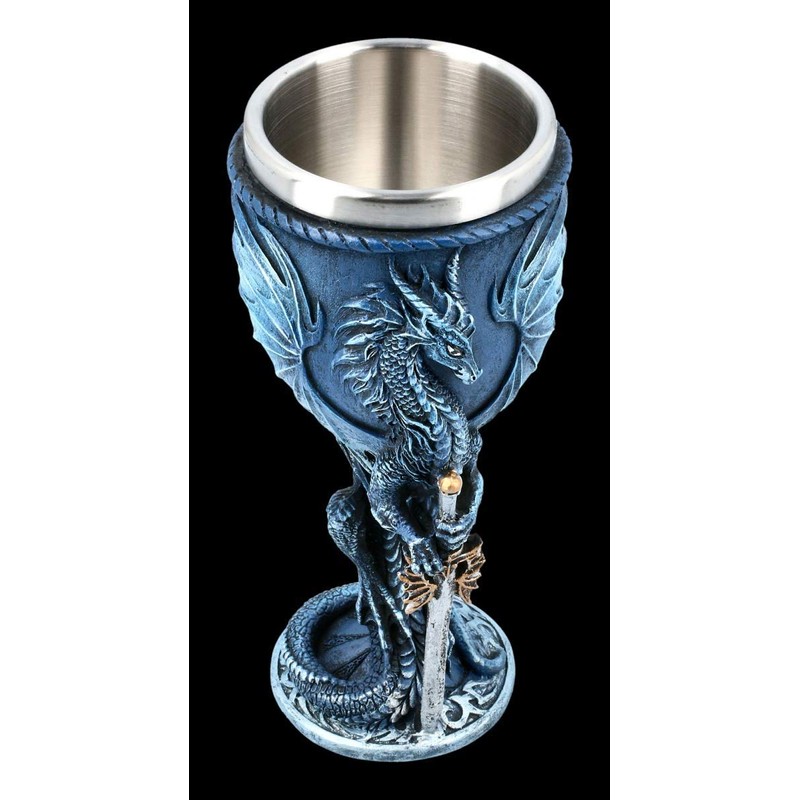Dragon Fantasy Drinking Goblet Sea Blade Design by Ruth Thompson