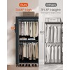 CASAMAYA Clothes Rack, Portable Closet, 54.7 Inch Large Capacity Wardrobe