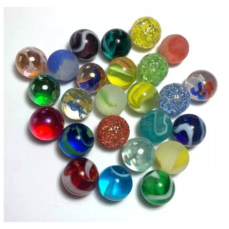 Mega Marble Marbles for Stained Glass Fencing DIY Project 50