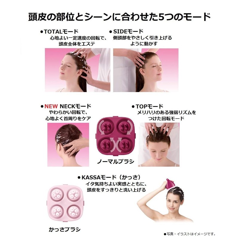 Panasonic EH-HE9A-P Scalp Salon Touch Type, Pink