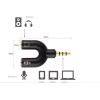 Compra y Más Divisor De Audio Estéreo 3.5 Mm Para