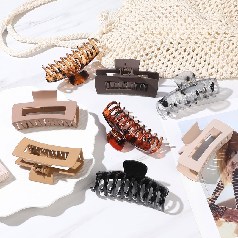laxizar 8 Pcs Claw Clips Hair Clips for Women Hair