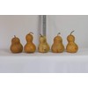 Box of 5 Dried Bottle Gourds - 4" Diameter, Ready
