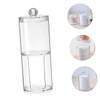 Zerodeko 2 Pcs Household Swab Organizer Double Layer Cotton Pad