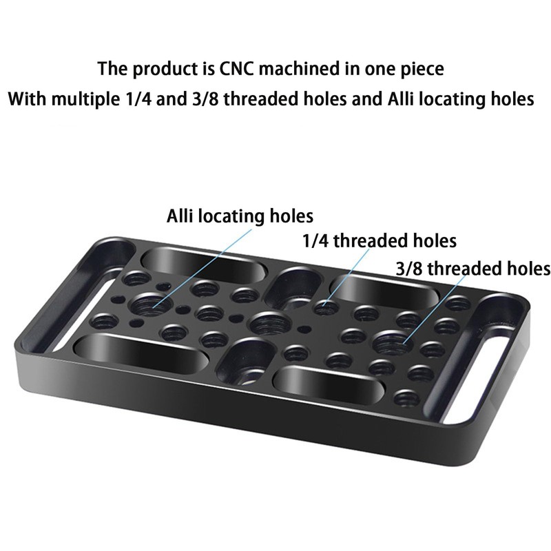 Extension Cheese Plate, Multifunctional Mounting Plate, Cheese Plate, Camera Easy