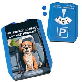 Kann Nicht schneller, sonst kotzt Mein Hund Parking Disc Funny Ice Scraper Alternative for Humorous Drivers