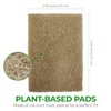 AIRNEX Biodegradable Scrubbing Pads for Dishes - Pack of 24