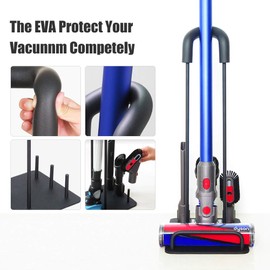 Liboer Vacuum Stand Vacuum Accessories Stable Metal Storage Bracket Holder for Dyson Handheld Dyson V6 V7 V8 V10 V11 Cordless Vacuum Cleaners,not Compatible for Shark Brand Vacuum Cleaner
