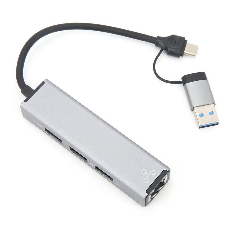 USB C USB A Hub Low Network Latency USB 3.0