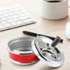 Starlet24 Rotating Ashtray Wind Ashtray Ashtray Storm Ashtray Ashtray Red