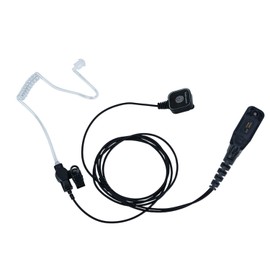 TDYU Walkie Talkie Acoustic Tube Earpiece Headset with PTT Mic for Motorola APX6000 APX4000 XPR6550 XPR7550 XPR7550e APX7000 XPR7580 XPR7580e XPR7350e Two Way Radio