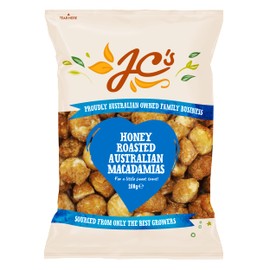J.C.'s Quality Foods Honey Roasted Macadamias 100G