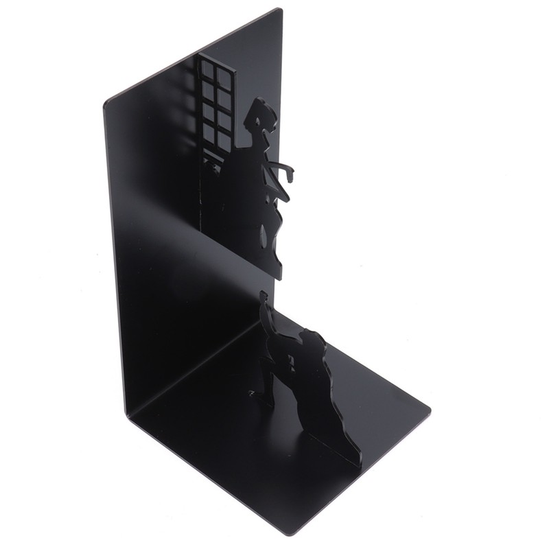 Wrought Iron Figure Book Stand Readers Book Stand Bookshelf Ornaments