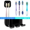 2 PCS Self-Adhesive Toothbrush Holders Wall Mounted, Water Proof Toothbrush