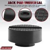 Universal Trolley Jack Pad Rubber Slotted Frame Rail Jack Pinch