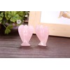 CrystalTears Natural Rose Quartz Crystal Pocket Guardian Angel, 1.5" Reiki