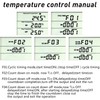 NEKOSUKI Digital Temperature Controller, LCD Screen Heating Cooling Reptile Thermostat