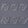 24 Packung Kunststoff Tischdecke Clips, Klare Tischdecke Tuch Klemmen Halter