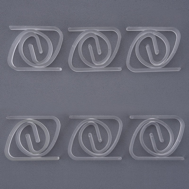 24 Packung Kunststoff Tischdecke Clips, Klare Tischdecke Tuch Klemmen Halter