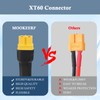 MOOKEERF XT60 Extension Cable 10AWG 35FT With Male to Female