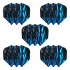 Harrows FIRE Flights| Set of x5 Premium Extra Strong Dart