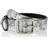 Mgm Women's Soft Glam Belt, Silver (titan 1), 40 (Manufacturer