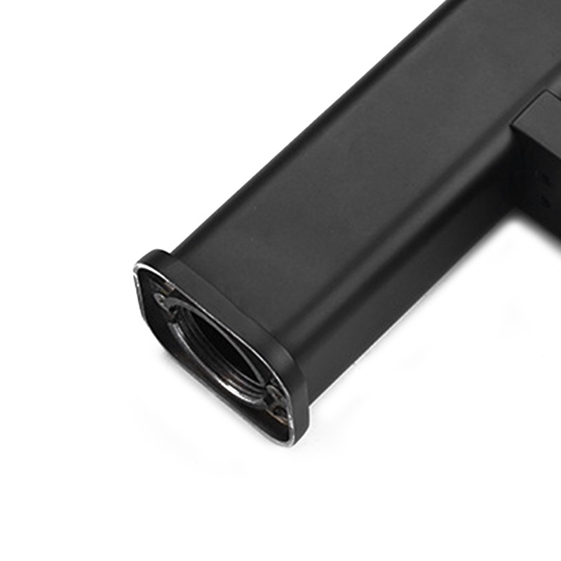 Kitchen Sink Faucet Cold Hot Water Plastic Quadrate Black for
