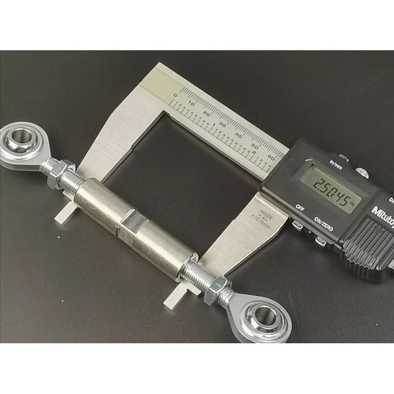 espeedpro21 2 1/2" ADJUSTABLE TENSIONING ROD HEIM JOINT ALTERNATOR BRACKET