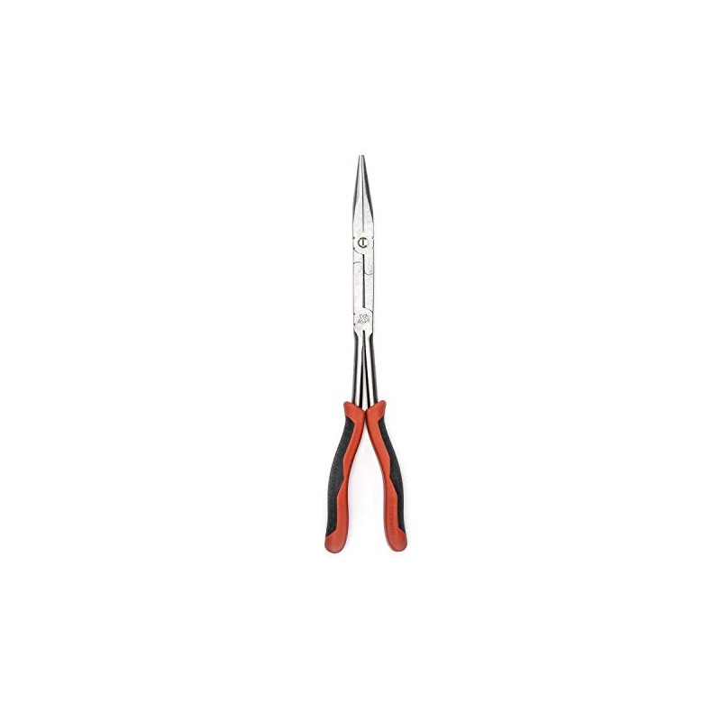 Crescent X2 Straight, Long Nose, Dual-Material Pliers - Premium Basic