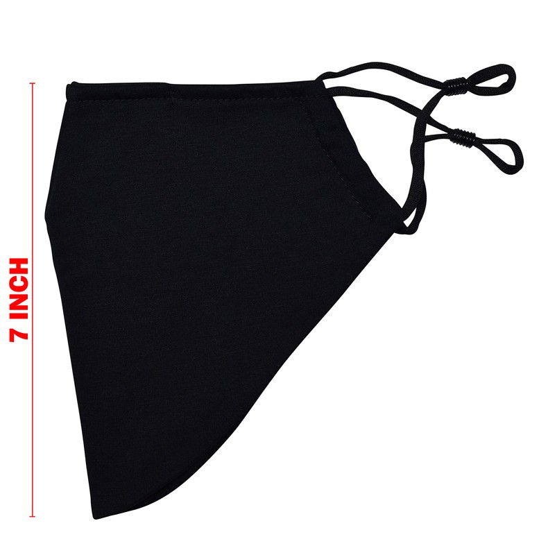 Men Large Beard Mask, Face Mask for Bearded Men, Reusable