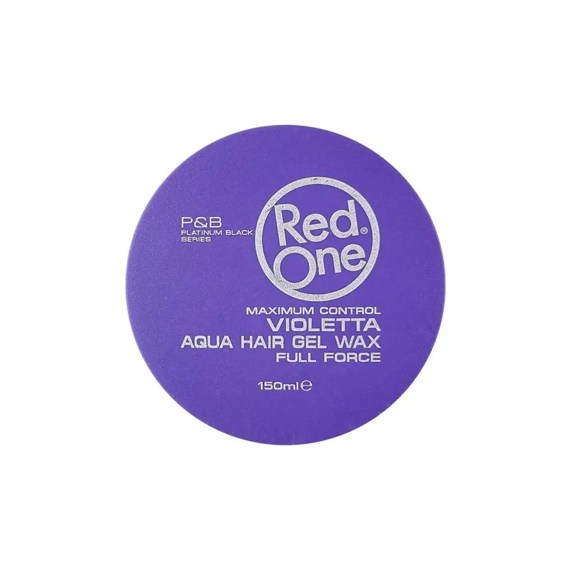 Cera Peinado Red One Aqua Hair Gel Wax Violetta 150ml