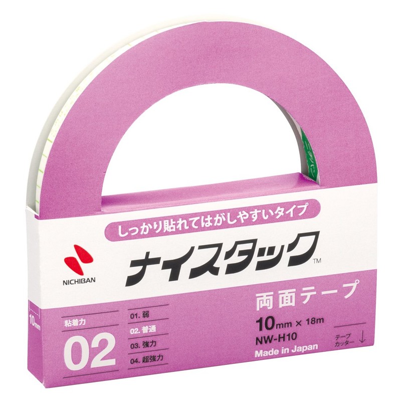 Nichiban Double-Sided Tape NW-H10AZ2P NW-H10AZ2P NICE STACK Firmly Stick and