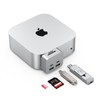 GIISSMO Mac mini M4 Dock, MiniPack Expansion Dock, 6-in-1 Aluminum