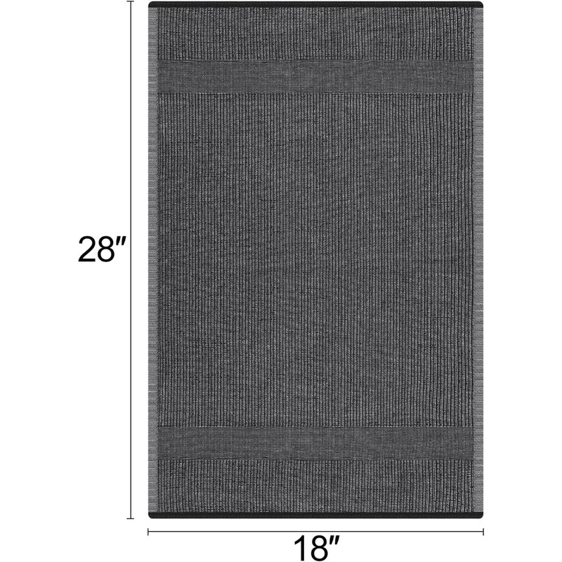 smiry Premium Kitchen Towels(18"x 28", 6 Pack), Large Cotton Dish